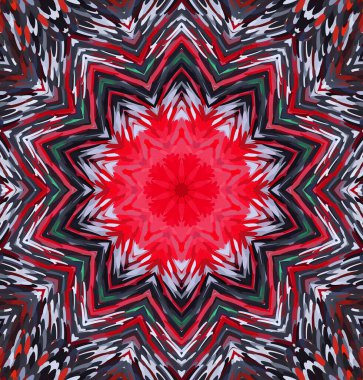 Soyut kaleydoskop arkaplanı. Çoklu renkli kaleydoskop dokusu.