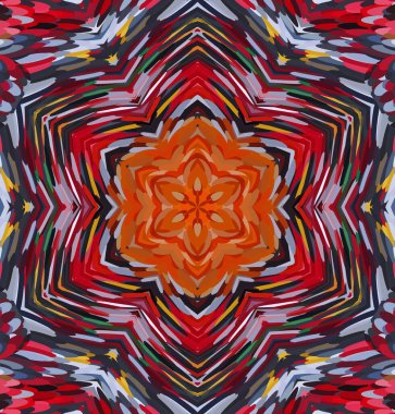 Soyut kaleydoskop arkaplanı. Çoklu renkli kaleydoskop dokusu.