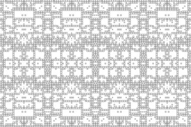 Soyut arkaplan. Monokrom dokusu. Beyaz arkaplanda siyah beyaz çizgiler.