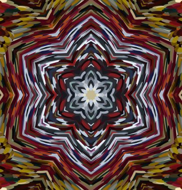 Soyut kaleydoskop arkaplanı. Çoklu renkli kaleydoskop dokusu.