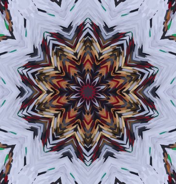 Soyut kaleydoskop arkaplanı. Çoklu renkli kaleydoskop dokusu.