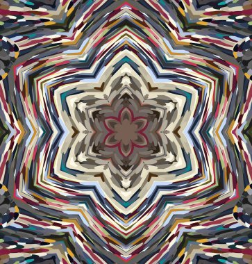 Soyut kaleydoskop arkaplanı. Çoklu renkli kaleydoskop dokusu.