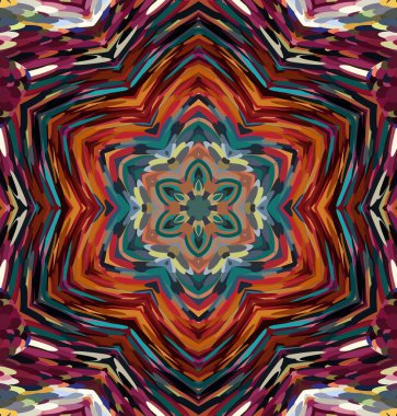 Soyut kaleydoskop arkaplanı. Çoklu renkli kaleydoskop dokusu.