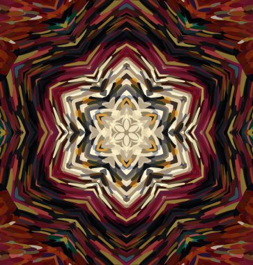 Soyut kaleydoskop arkaplanı. Çoklu renkli kaleydoskop dokusu.