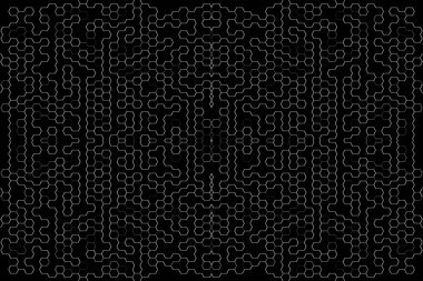 Soyut arkaplan. Monokrom dokusu. Beyaz arkaplanda siyah beyaz çizgiler.