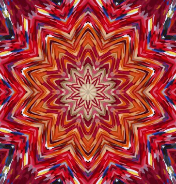 Soyut kaleydoskop arkaplanı. Çoklu renkli kaleydoskop dokusu.