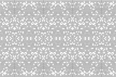 Soyut arkaplan. Monokrom dokusu. Beyaz arkaplanda siyah beyaz çizgiler.