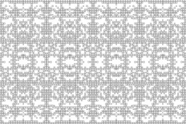 Soyut arkaplan. Monokrom dokusu. Beyaz arkaplanda siyah beyaz çizgiler.