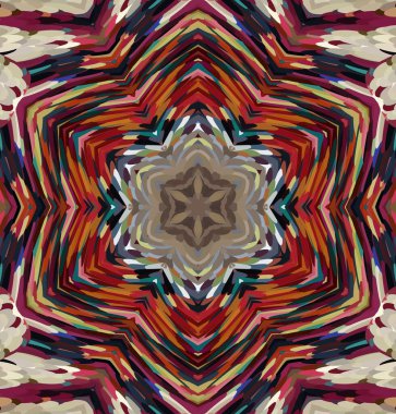 Soyut kaleydoskop arkaplanı. Çoklu renkli kaleydoskop dokusu.