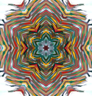 Soyut kaleydoskop arkaplanı. Çoklu renkli kaleydoskop dokusu.