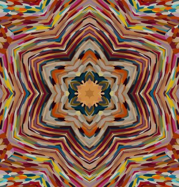 Soyut kaleydoskop arkaplanı. Çoklu renkli kaleydoskop dokusu.