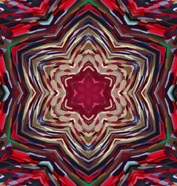 Soyut kaleydoskop arkaplanı. Çoklu renkli kaleydoskop dokusu.