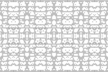 Soyut arkaplan. Monokrom dokusu. Beyaz arkaplanda siyah beyaz çizgiler.