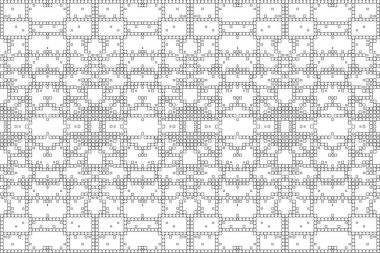 Soyut arkaplan. Monokrom dokusu. Beyaz arkaplanda siyah beyaz çizgiler.