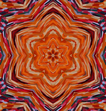 Soyut kaleydoskop arkaplanı. Çoklu renkli kaleydoskop dokusu.