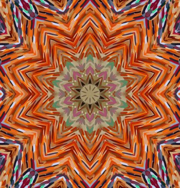 Soyut kaleydoskop arkaplanı. Çoklu renkli kaleydoskop dokusu.