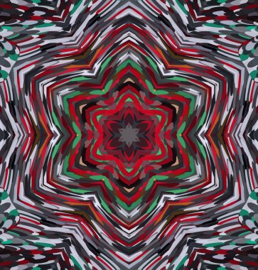 Soyut kaleydoskop arkaplanı. Çoklu renkli kaleydoskop dokusu.