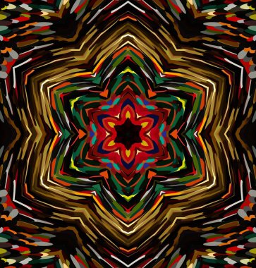 Soyut kaleydoskop arkaplanı. Çoklu renkli kaleydoskop dokusu.