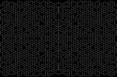 Soyut arkaplan. Monokrom dokusu. Beyaz arkaplanda siyah beyaz çizgiler.