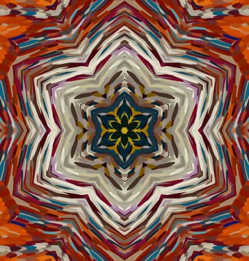 Soyut kaleydoskop arkaplanı. Çoklu renkli kaleydoskop dokusu.