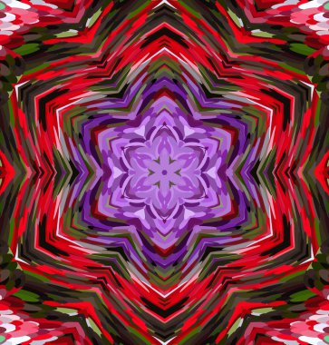 Soyut kaleydoskop arkaplanı. Çoklu renkli kaleydoskop dokusu.