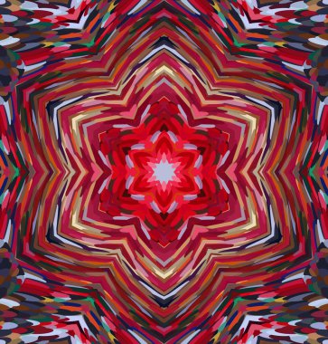 Soyut kaleydoskop arkaplanı. Çoklu renkli kaleydoskop dokusu.