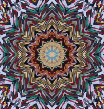 Soyut kaleydoskop arkaplanı. Çoklu renkli kaleydoskop dokusu.