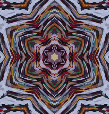 Soyut kaleydoskop arkaplanı. Çoklu renkli kaleydoskop dokusu.