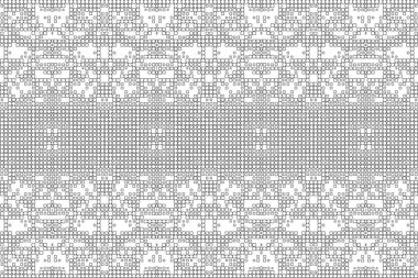 Soyut arkaplan. Monokrom dokusu. Beyaz arkaplanda siyah beyaz çizgiler.