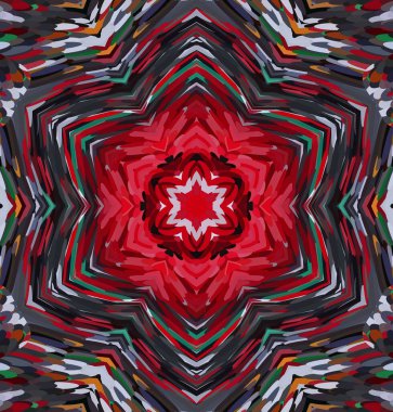 Soyut kaleydoskop arkaplanı. Çoklu renkli kaleydoskop dokusu.