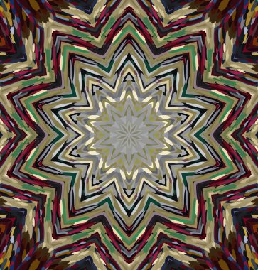 Soyut kaleydoskop arkaplanı. Çoklu renkli kaleydoskop dokusu.