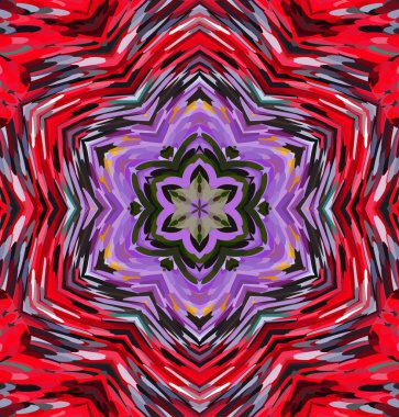 Soyut kaleydoskop arkaplanı. Çoklu renkli kaleydoskop dokusu.