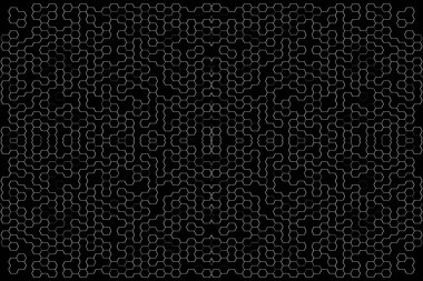 Soyut arkaplan. Monokrom dokusu. Beyaz arkaplanda siyah beyaz çizgiler.