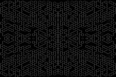 Soyut arkaplan. Monokrom dokusu. Beyaz arkaplanda siyah beyaz çizgiler.