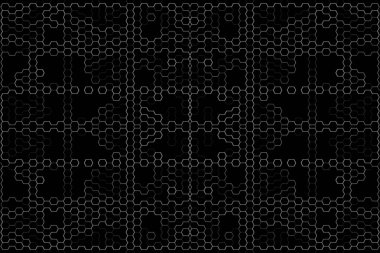 Soyut arkaplan. Monokrom dokusu. Beyaz arkaplanda siyah beyaz çizgiler.