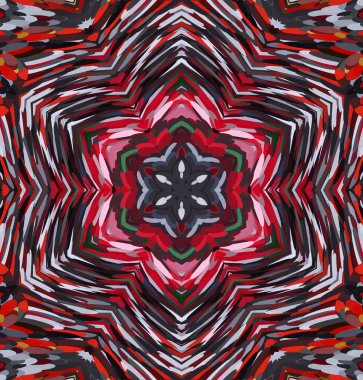 Soyut kaleydoskop arkaplanı. Çoklu renkli kaleydoskop dokusu.