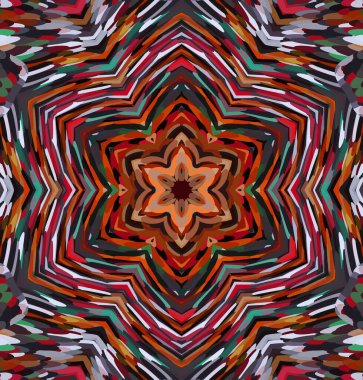 Soyut kaleydoskop arkaplanı. Çoklu renkli kaleydoskop dokusu.