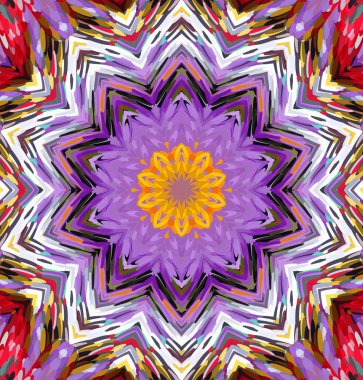 Soyut kaleydoskop arkaplanı. Çoklu renkli kaleydoskop dokusu.