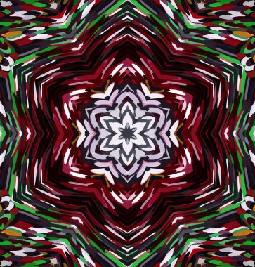 Soyut kaleydoskop arkaplanı. Çoklu renkli kaleydoskop dokusu.