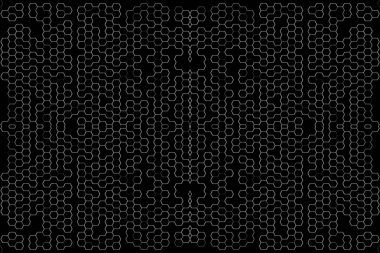 Soyut arkaplan. Monokrom dokusu. Beyaz arkaplanda siyah beyaz çizgiler.