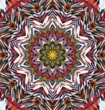 Soyut kaleydoskop arkaplanı. Çoklu renkli kaleydoskop dokusu.