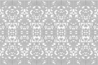 Soyut arkaplan. Monokrom dokusu. Beyaz arkaplanda siyah beyaz çizgiler.