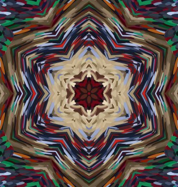 Soyut kaleydoskop arkaplanı. Çoklu renkli kaleydoskop dokusu.