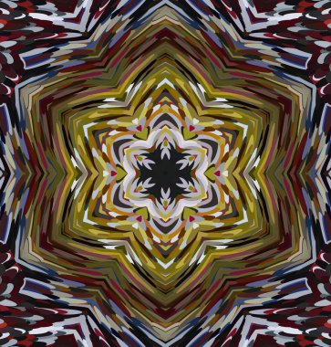 Soyut kaleydoskop arkaplanı. Çoklu renkli kaleydoskop dokusu.