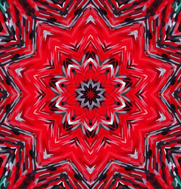 Soyut kaleydoskop arkaplanı. Çoklu renkli kaleydoskop dokusu.