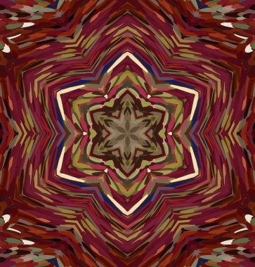 Soyut kaleydoskop arkaplanı. Çoklu renkli kaleydoskop dokusu.