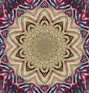 Soyut kaleydoskop arkaplanı. Çoklu renkli kaleydoskop dokusu.