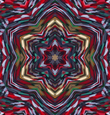 Soyut kaleydoskop arkaplanı. Çoklu renkli kaleydoskop dokusu.