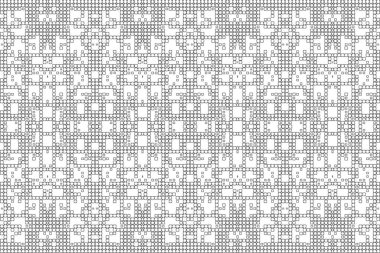 Soyut arkaplan. Monokrom dokusu. Beyaz arkaplanda siyah beyaz çizgiler.