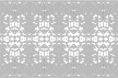 Soyut arkaplan. Monokrom dokusu. Beyaz arkaplanda siyah beyaz çizgiler.